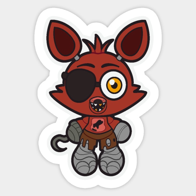 Foxy the Fox Sticker by Indy-Site